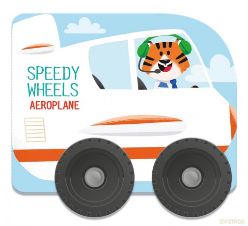 Speedy Wheels: Aeroplane - Yoyo Books [KSIĄŻKA]