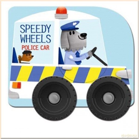 Speedy Wheels: Police: Police Car - Yoyo Books [KSIĄŻKA]