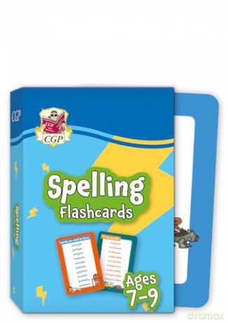 Spelling Flashcards for Ages 7-9 (CGP KS2 Activity Books and Cards) - CGP Books [KSIĄŻKA]