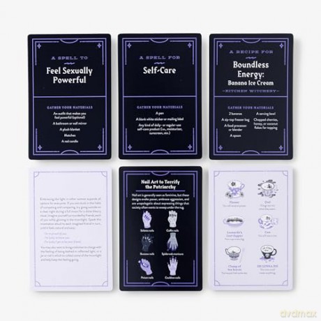 Spells to Raise Hell Cards: 50 Spells and Rituals to Reveal Your Inner Power - Jaya Saxena [KSIĄŻKA]