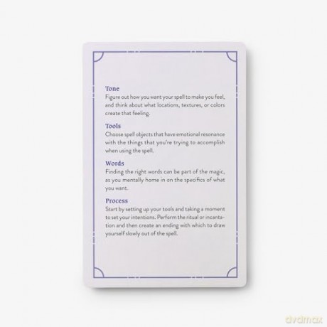 Spells to Raise Hell Cards: 50 Spells and Rituals to Reveal Your Inner Power - Jaya Saxena [KSIĄŻKA]