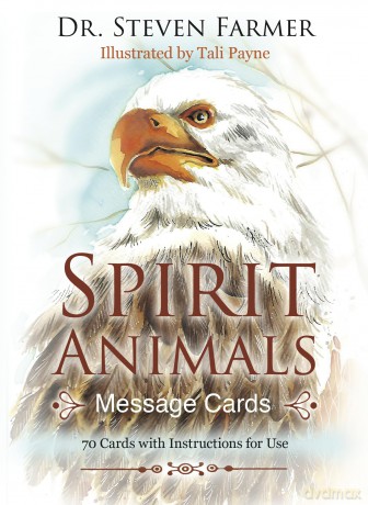 Spirit Animals Message Cards: 70 Affirmation-Style Cards with Instructions for Use - Dr. Steven Farmer [KSIĄŻKA]