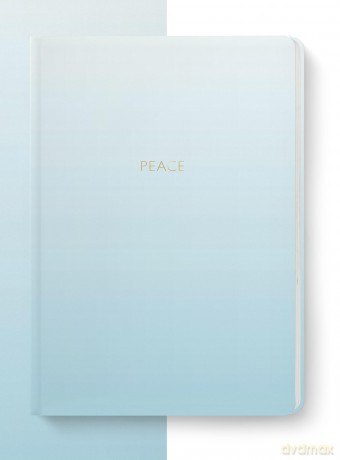 Spirit Stationery Hardback A5 Notebook: Blue Gradient [KSIĄŻKA]