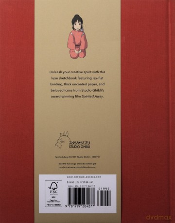Spirited Away Sketchbook (Studio Ghibli X Chronicle Books) - Studio Ghibli [KSIĄŻKA]