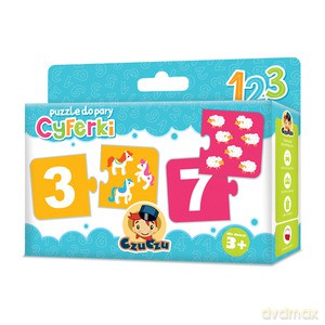Puzzle do pary - Cyferki [PUZZLE]