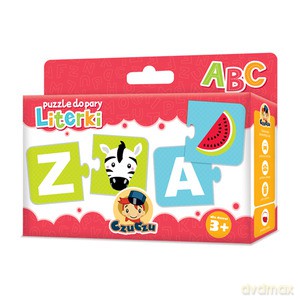 Puzzle do pary - Literki [PUZZLE]