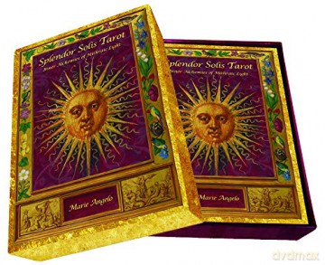 Splendor Solis Tarot: Inner Alchemies of Mithraic Light - Marie Angelo [KSIĄŻKA]
