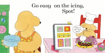 Spot Bakes A Cake - Eric Hill [KSIĄŻKA]