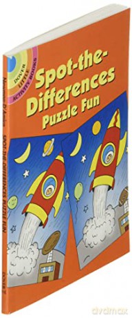 Spot the Differences Puzzle Fun (Little Activity Books) - Fran Newman D'Amico [KSIĄŻKA]