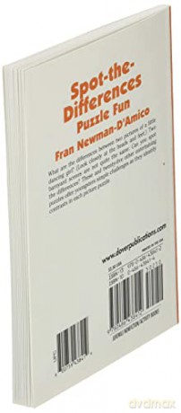 Spot the Differences Puzzle Fun (Little Activity Books) - Fran Newman D'Amico [KSIĄŻKA]