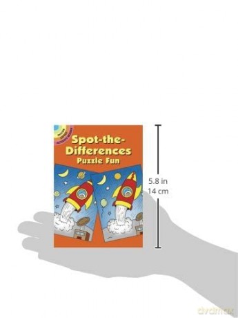 Spot the Differences Puzzle Fun (Little Activity Books) - Fran Newman D'Amico [KSIĄŻKA]