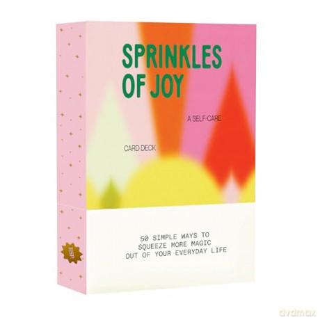 Sprinkles of Joy: An Inspirational Card Deck to Help You Discover More Joy Each Day - Sophie Cliff [KSIĄŻKA]