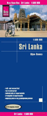 Sri Lanka GPS: worldmappingproject (Sri Lanka (1:500.000)) - Reise Know-How Verlag GmbH [KSIĄŻKA]