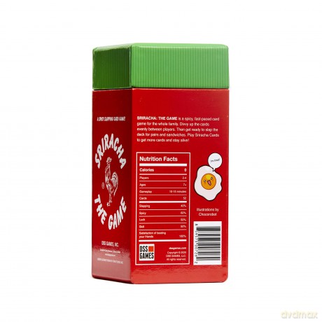 Sriracha: The Game - A Spicy Slapping Card Game For The Whole Family [KSIĄŻKA]