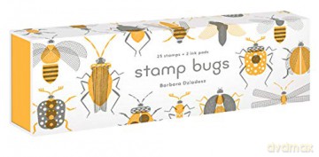 Stamp Bugs: 25 Stamps and 2 Ink Pads - Bd [KALENDARZ]
