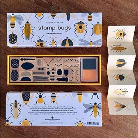 Stamp Bugs: 25 Stamps and 2 Ink Pads - Bd [KALENDARZ]
