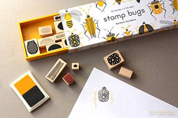 Stamp Bugs: 25 Stamps and 2 Ink Pads - Bd [KALENDARZ]