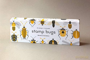 Stamp Bugs: 25 Stamps and 2 Ink Pads - Bd [KALENDARZ]