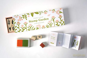 Stamp Garden: 25 stamps + 2 ink pads - Coralie Bickford-Smith [KALENDARZ]