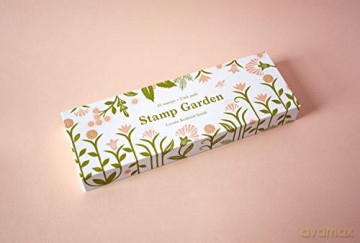 Stamp Garden: 25 stamps + 2 ink pads - Coralie Bickford-Smith [KALENDARZ]