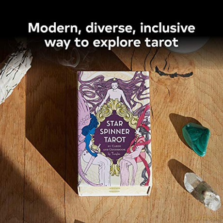 Star Spinner Tarot: Inclusive, Diverse, Lgbtq Deck of Tarot Cards, Modern Version of Classic Tarot Mysticism - Trungles [KOMIKS]