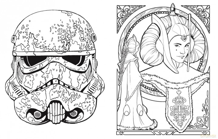 Star Wars Colouring Book Volume 1: Featuring a galaxy of iconic locations, favourite characters and more! - Walt Disney [KSIĄŻKA]