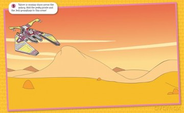 Star Wars Jedi Adventures: Sticker Scenes (With over 50 stickers!) - Walt Disney [KSIĄŻKA]