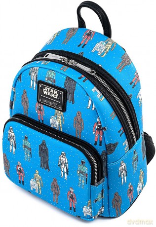 Star Wars Loungefly Action Figures Women's Mini Backpack Multi-Coloured Imitation Leather [KSIĄŻKA]