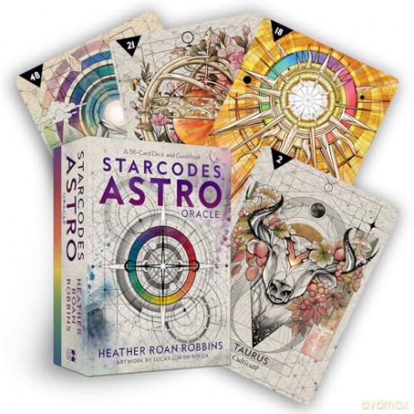 Starcodes Astro Oracle: A 56-Card Deck and Guidebook - Heather Roan Robbins [KSIĄŻKA]