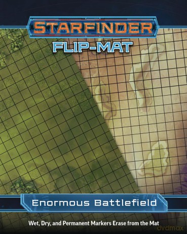 Starfinder Flip-Mat: Enormous Battlefield - Damien Mammoliti [KSIĄŻKA]