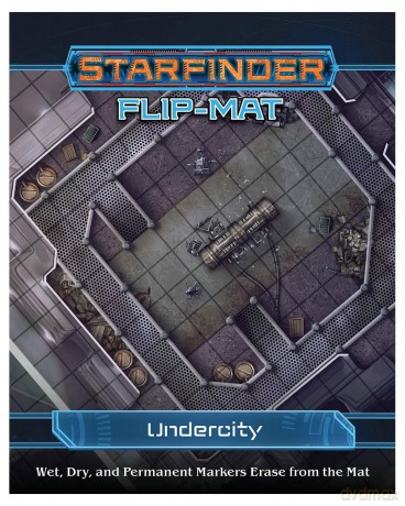 Starfinder Flip-Mat: Undercity - Damien Mammoliti [KSIĄŻKA]