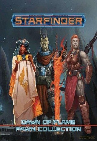 Starfinder Pawns: Dawn of Flame Pawn Collection - Paizo Staff [KSIĄŻKA]