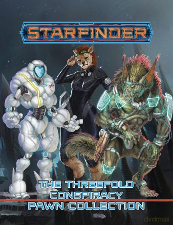 Starfinder Pawns: The Threefold Conspiracy Pawn Collection - Paizo Staff [KSIĄŻKA]