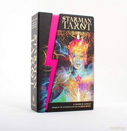 Starman Tarot Kit - 78 Full Colour Tarot Cards and 192-page Guidebook - Davide De Angelis [KSIĄŻKA]