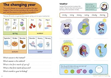 Starting School: A Learn with Ladybird Activity Book (3-5 years): Ideal for home learning (EYFS) - Ladybird [KSIĄŻKA]