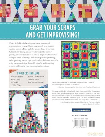 Stash Statement: Make the Most of Your Fabrics with Easy Improv Quilts - Kelly Young [KSIĄŻKA]