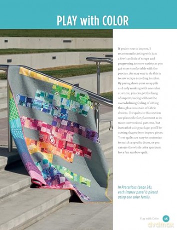 Stash Statement: Make the Most of Your Fabrics with Easy Improv Quilts - Kelly Young [KSIĄŻKA]