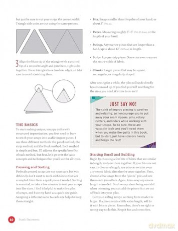 Stash Statement: Make the Most of Your Fabrics with Easy Improv Quilts - Kelly Young [KSIĄŻKA]