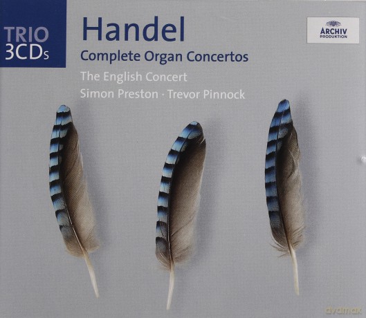 Pinnock The English Concert: Handel Organ Ctos [3CD]