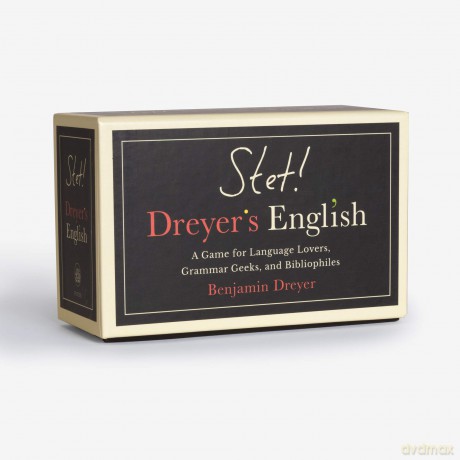 STET! Dreyer's Game of English: A Game for Language Lovers, Grammar Geeks, and Bibliophiles - Benjamin Dreyer [KSIĄŻKA]