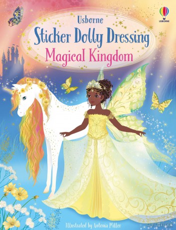 Sticker Dolly Dressing Magical Kingdom - Fiona Watt [KSIĄŻKA]