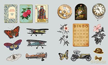 Sticker Studio: Arcana: A Sticker Gallery of Vintage Ephemera - Chloe Standish [KSIĄŻKA]