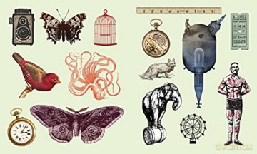 Sticker Studio: Arcana: A Sticker Gallery of Vintage Ephemera - Chloe Standish [KSIĄŻKA]