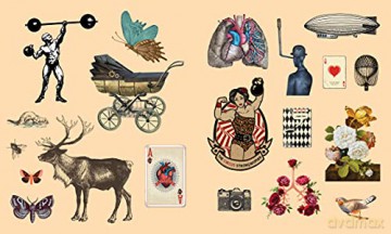 Sticker Studio: Arcana: A Sticker Gallery of Vintage Ephemera - Chloe Standish [KSIĄŻKA]