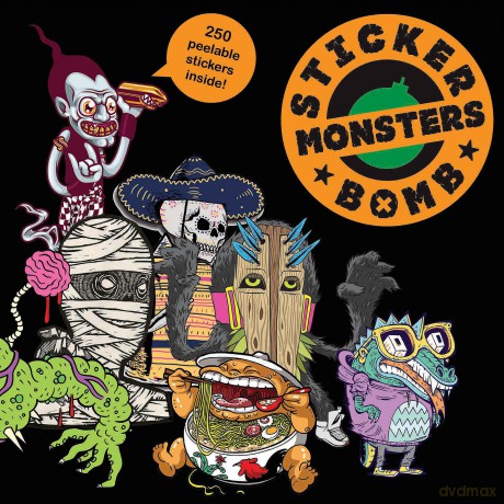 Stickerbomb Monsters - Studio Rarekwai [KSIĄŻKA]