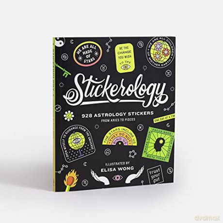 Stickerology: 800 Astrology Stickers from Aries to Pisces: 928 Astrology Stickers from Aries to Pisces: Stickers for Journals, Water Bottles, Laptops, Planners, and More - Potter Gift [KSIĄŻKA]