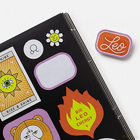 Stickerology: 800 Astrology Stickers from Aries to Pisces: 928 Astrology Stickers from Aries to Pisces: Stickers for Journals, Water Bottles, Laptops, Planners, and More - Potter Gift [KSIĄŻKA]