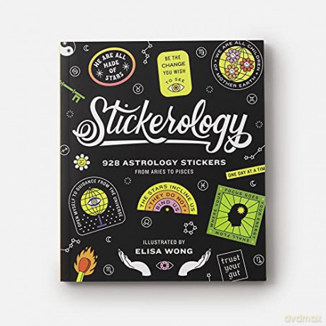 Stickerology: 800 Astrology Stickers from Aries to Pisces: 928 Astrology Stickers from Aries to Pisces: Stickers for Journals, Water Bottles, Laptops, Planners, and More - Potter Gift [KSIĄŻKA]