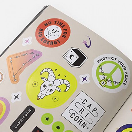 Stickerology: 800 Astrology Stickers from Aries to Pisces: 928 Astrology Stickers from Aries to Pisces: Stickers for Journals, Water Bottles, Laptops, Planners, and More - Potter Gift [KSIĄŻKA]
