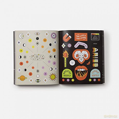 Stickerology: 800 Astrology Stickers from Aries to Pisces: 928 Astrology Stickers from Aries to Pisces: Stickers for Journals, Water Bottles, Laptops, Planners, and More - Potter Gift [KSIĄŻKA]